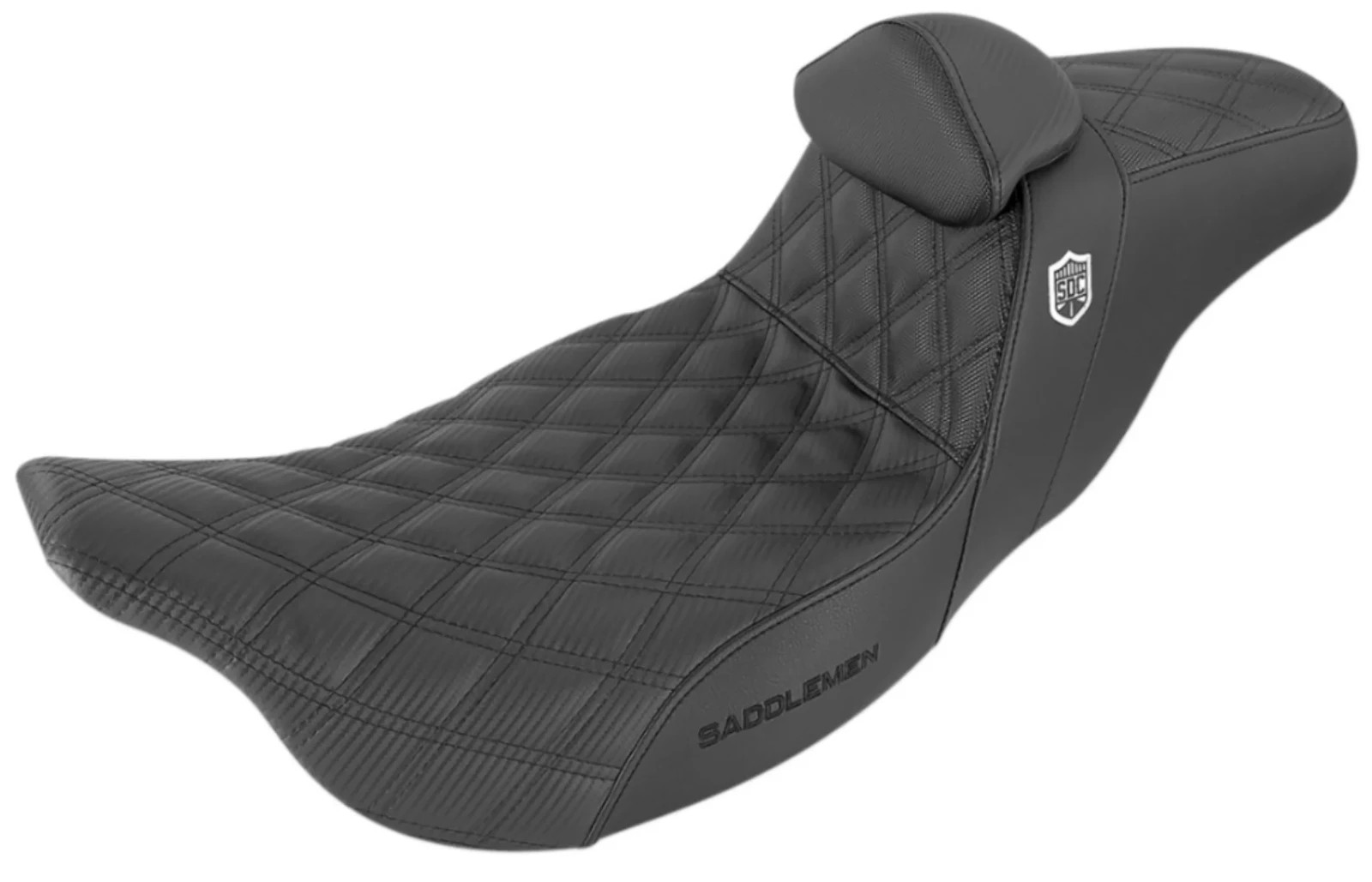 Saddlemen Pro Series SDC Performance Grip Seat for Harley Touring 2008-2024