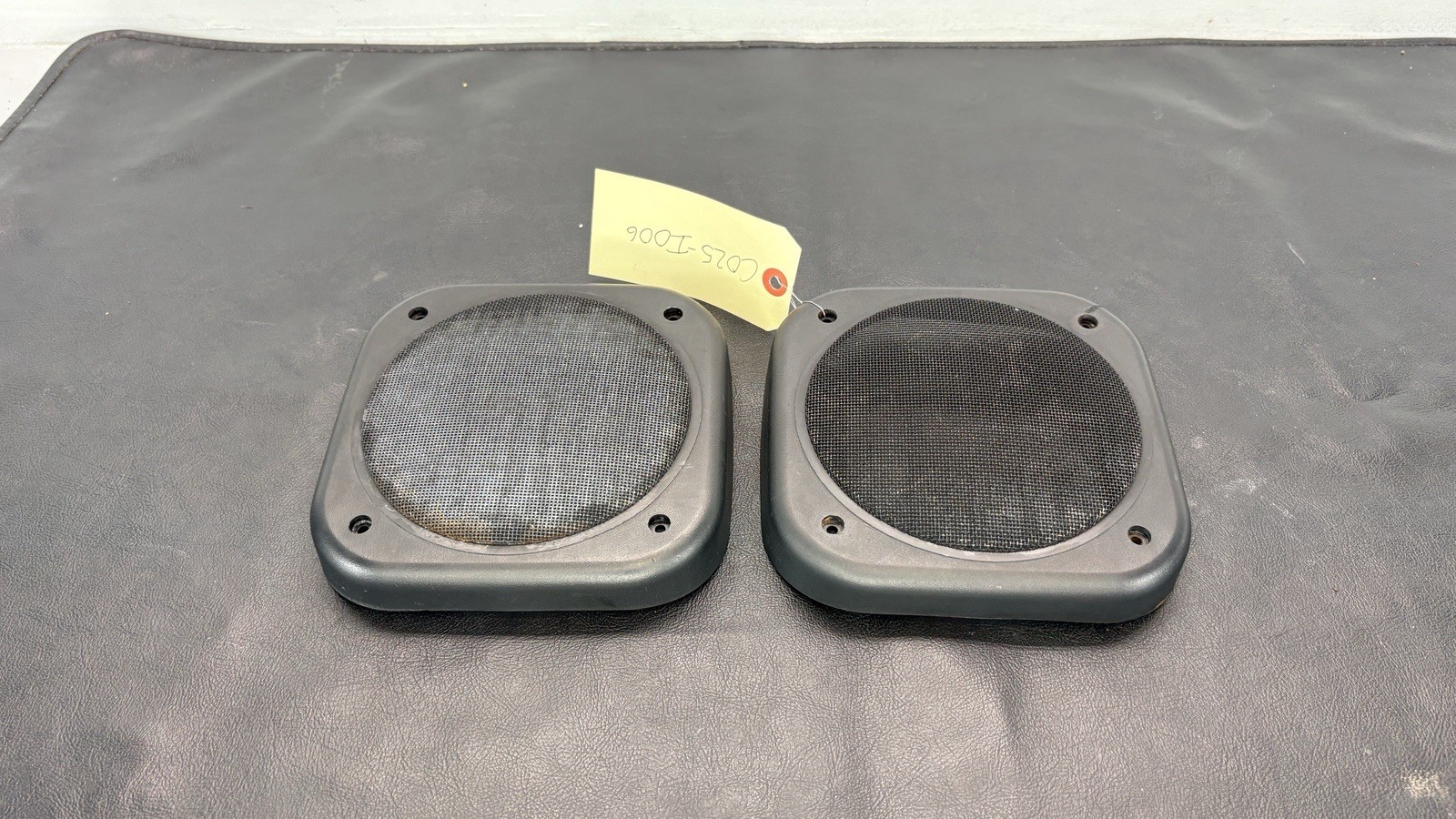 1982-1991 Porsche 928 S4 Front Interior Quarter Panel Speaker Covers Pair 