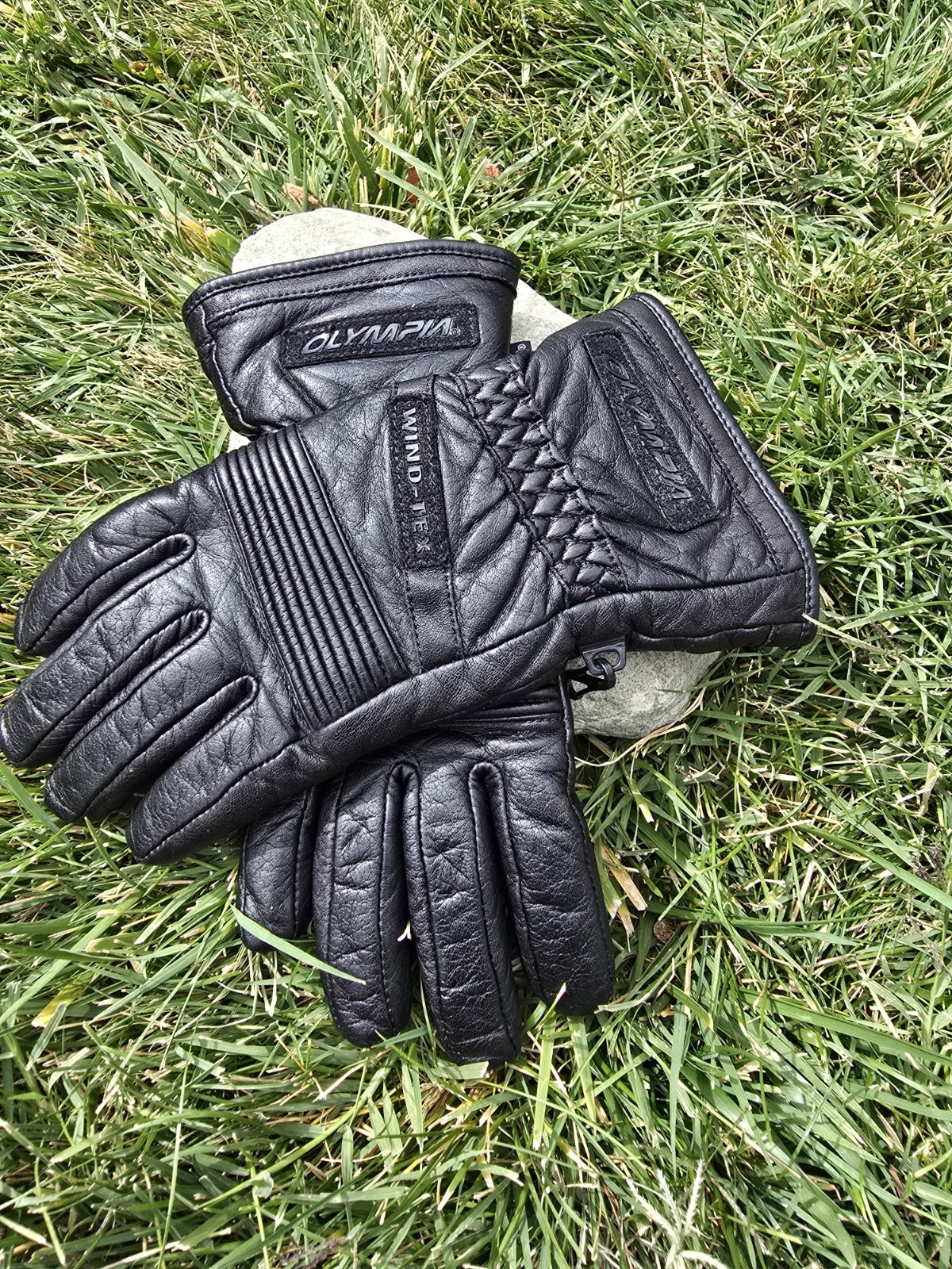 Olympia Sports Co Motorcycle Black Riding Gloves Cowhide Leather Lined Size S Olympia Sports Co Motorcycle Black Riding Gloves Cowhide Leather Lined Size S