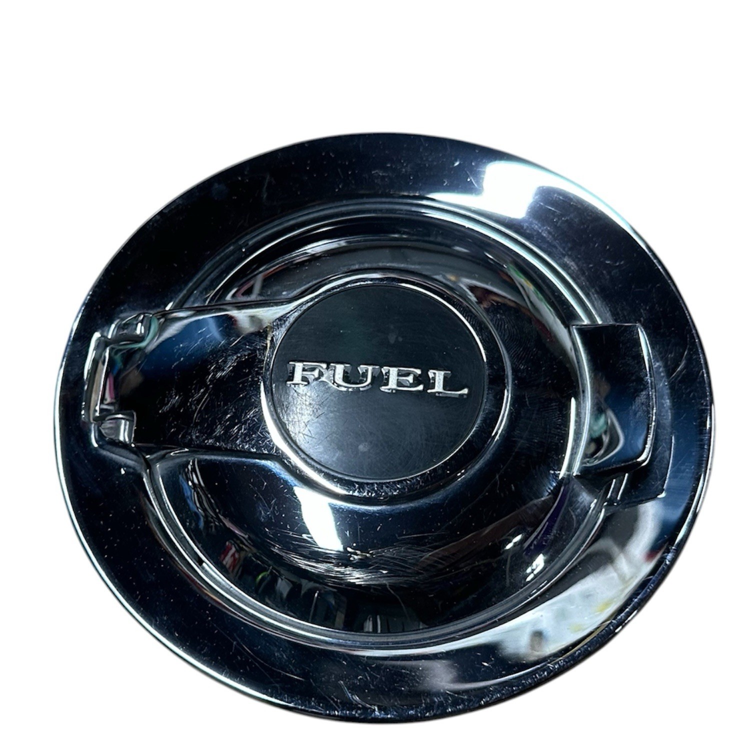2008-2023 Dodge Challenger OEM Fuel Filler Door Chrome