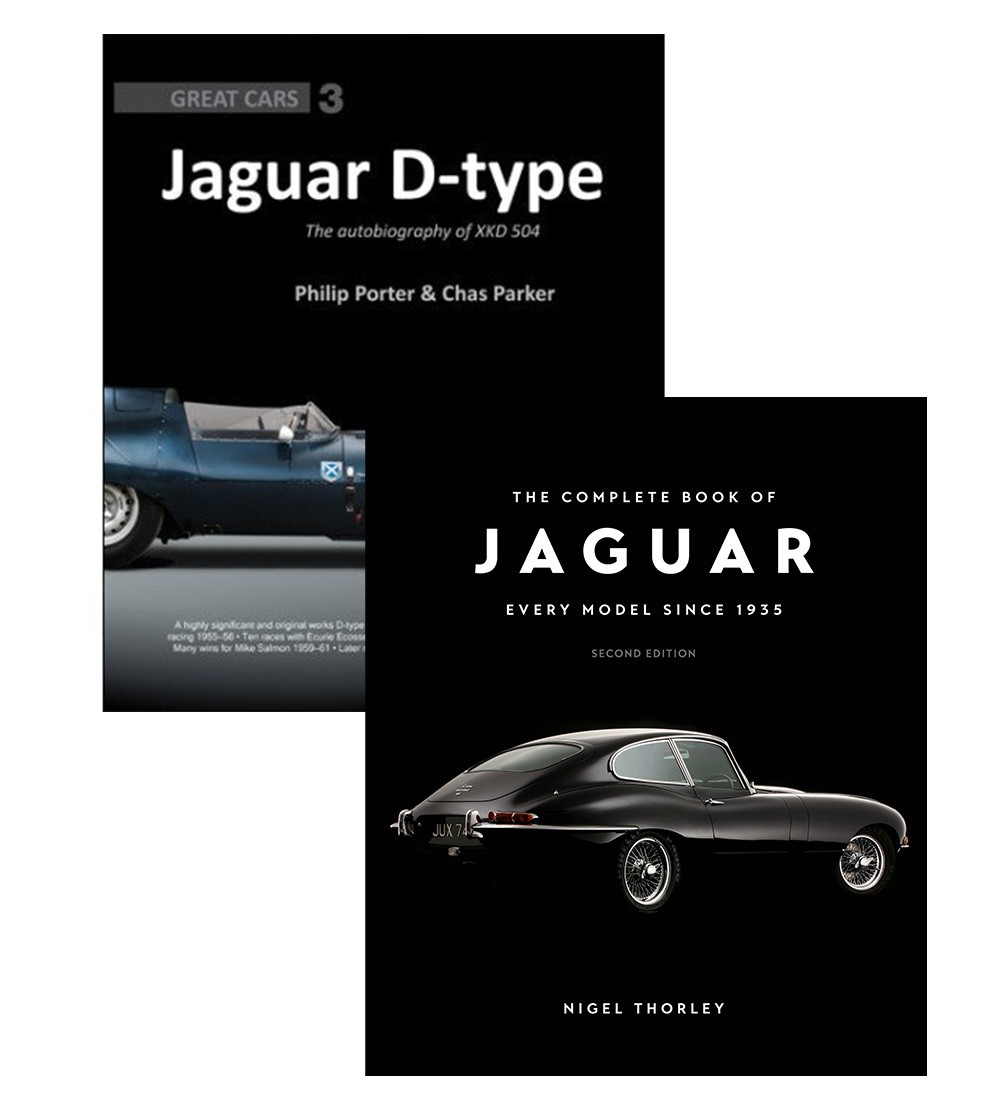 The Complete Book of Jaguar & D-Type Autobiography Of XKD 504 2 Book Set The Complete Book of Jaguar & D-Type Autobiography Of XKD 504 2 Book Set