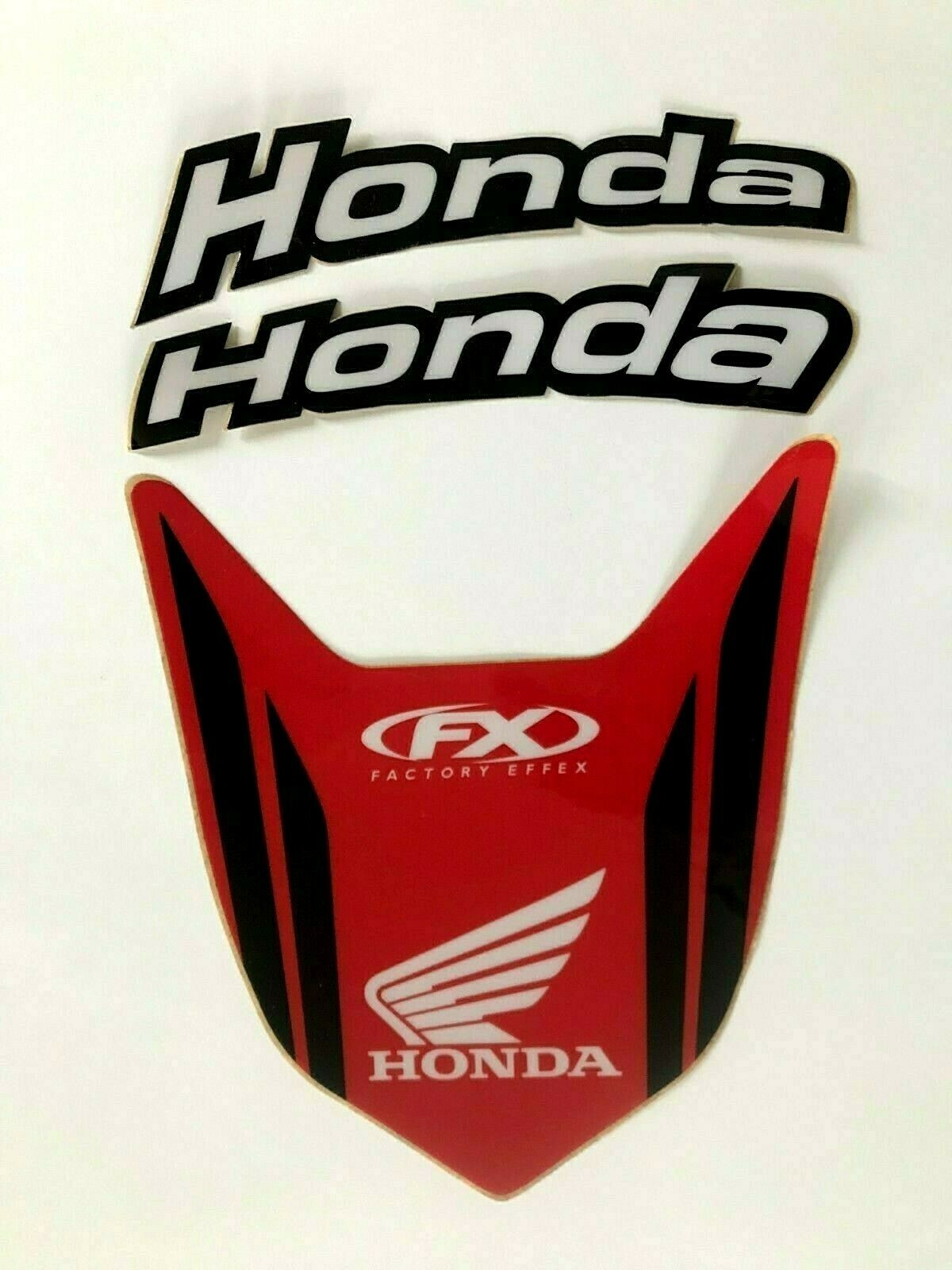 FX HONDA CRF450 FRONT FENDER DECAL ( 2013 2014 2015 2016 )  Side Arch Graphics