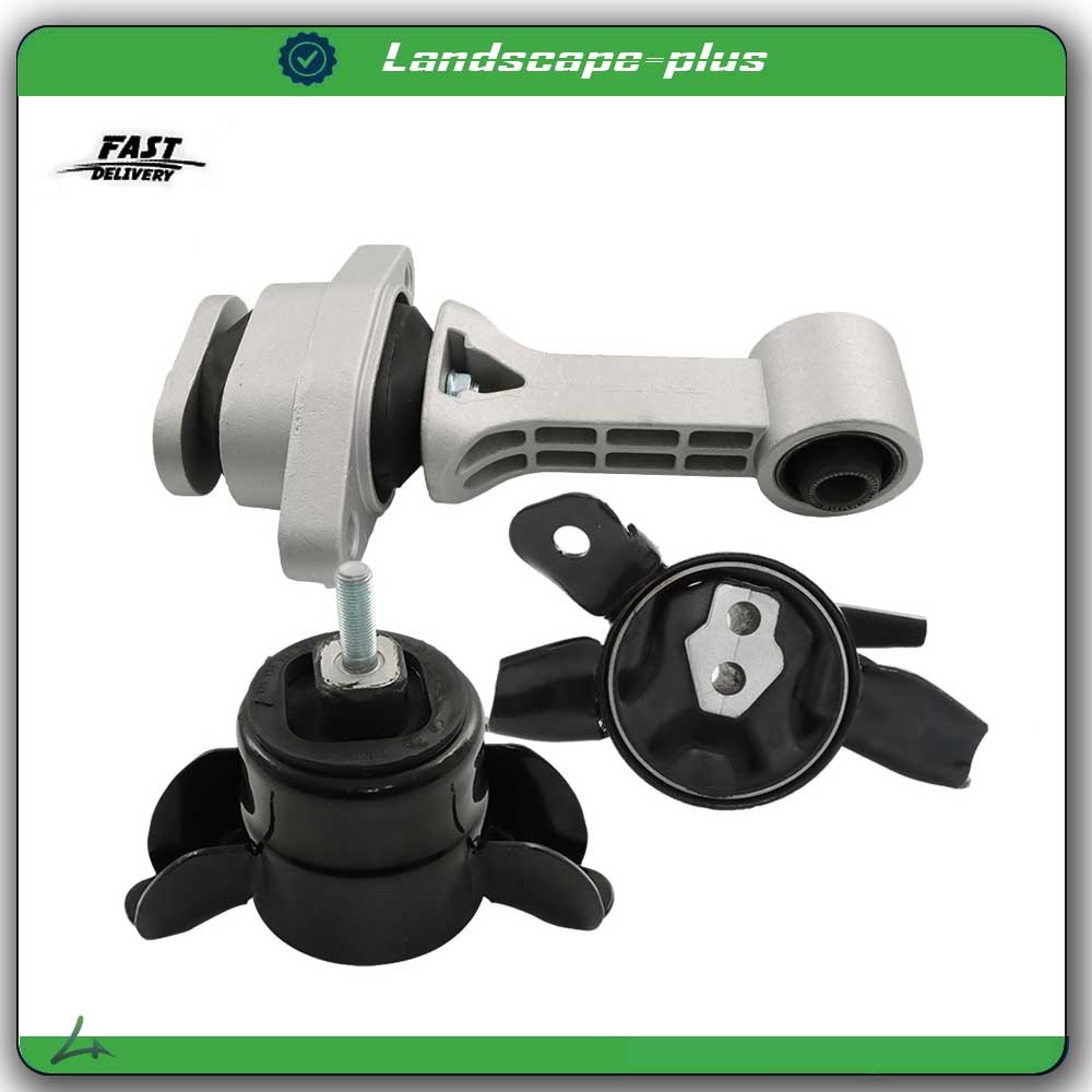 3 Pcs Engine Motor & Trans Mount For Hyundai Accent Elantra Kia Forte Rio