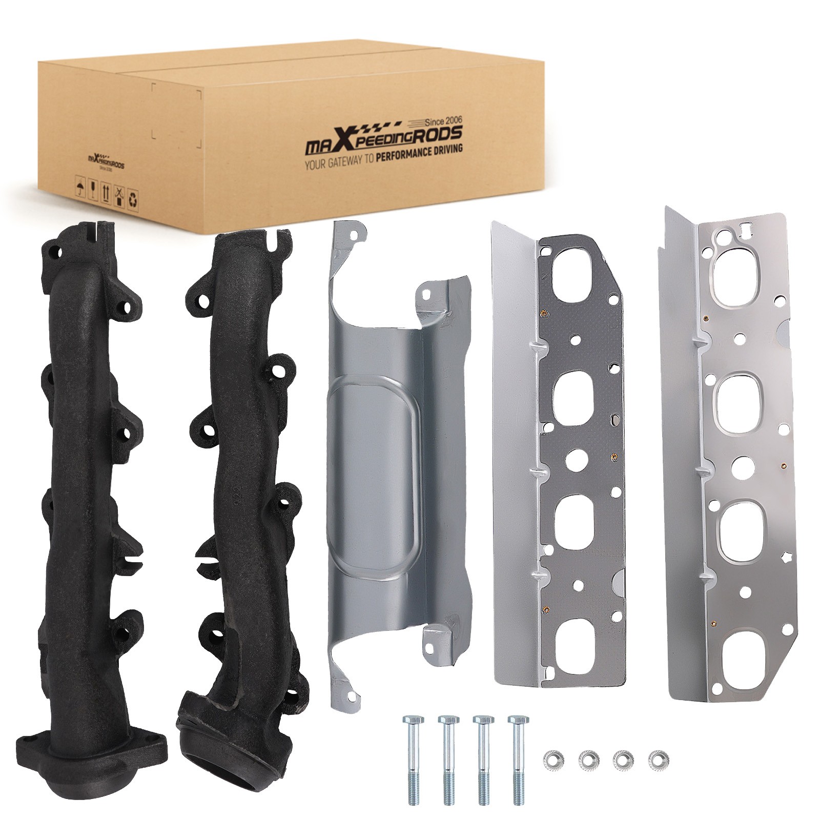 New Right & Left Exhaust Manifold Kit for Ram 1500-3500 5.7L V8 2013-18 101478