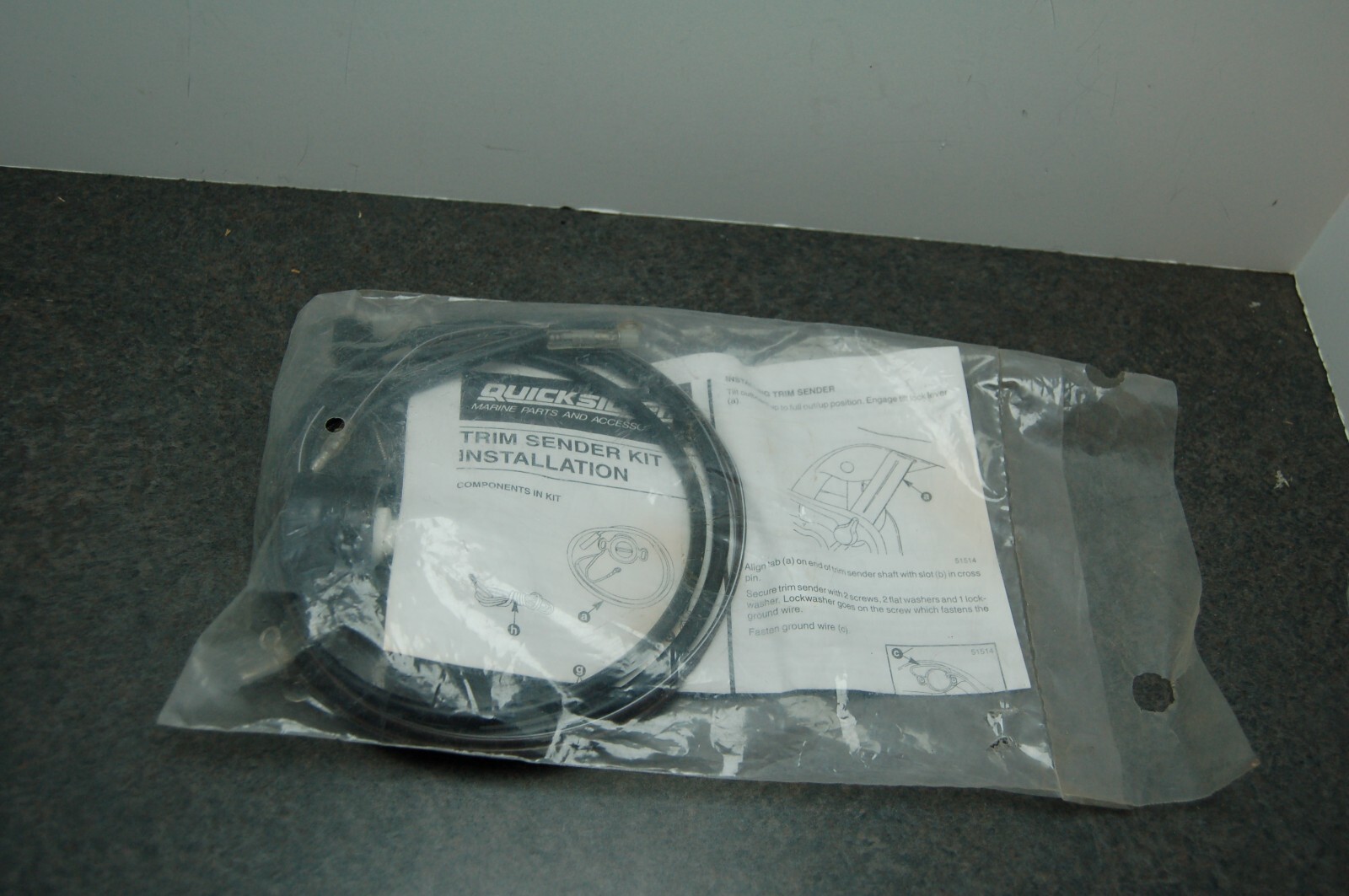 NOS GENUINE MERCURY QUICKSILVER 821400A2 TRIM SENDER ASSEMBLY  NEW OLD