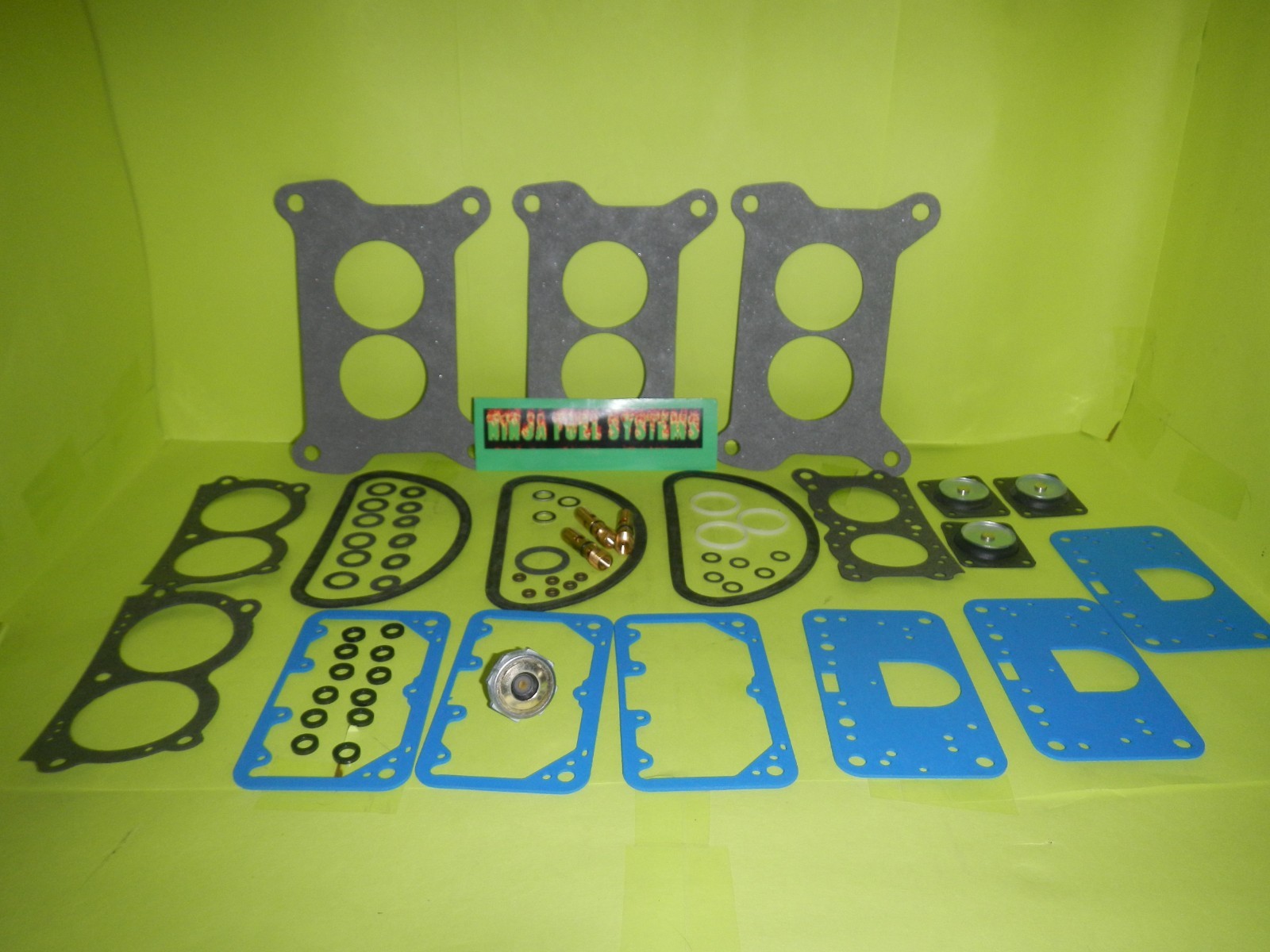 MOPAR DIRECT CONNECTION  SIX PACK CARBURETOR REBUILD KITS MOD FUEL  BLUE