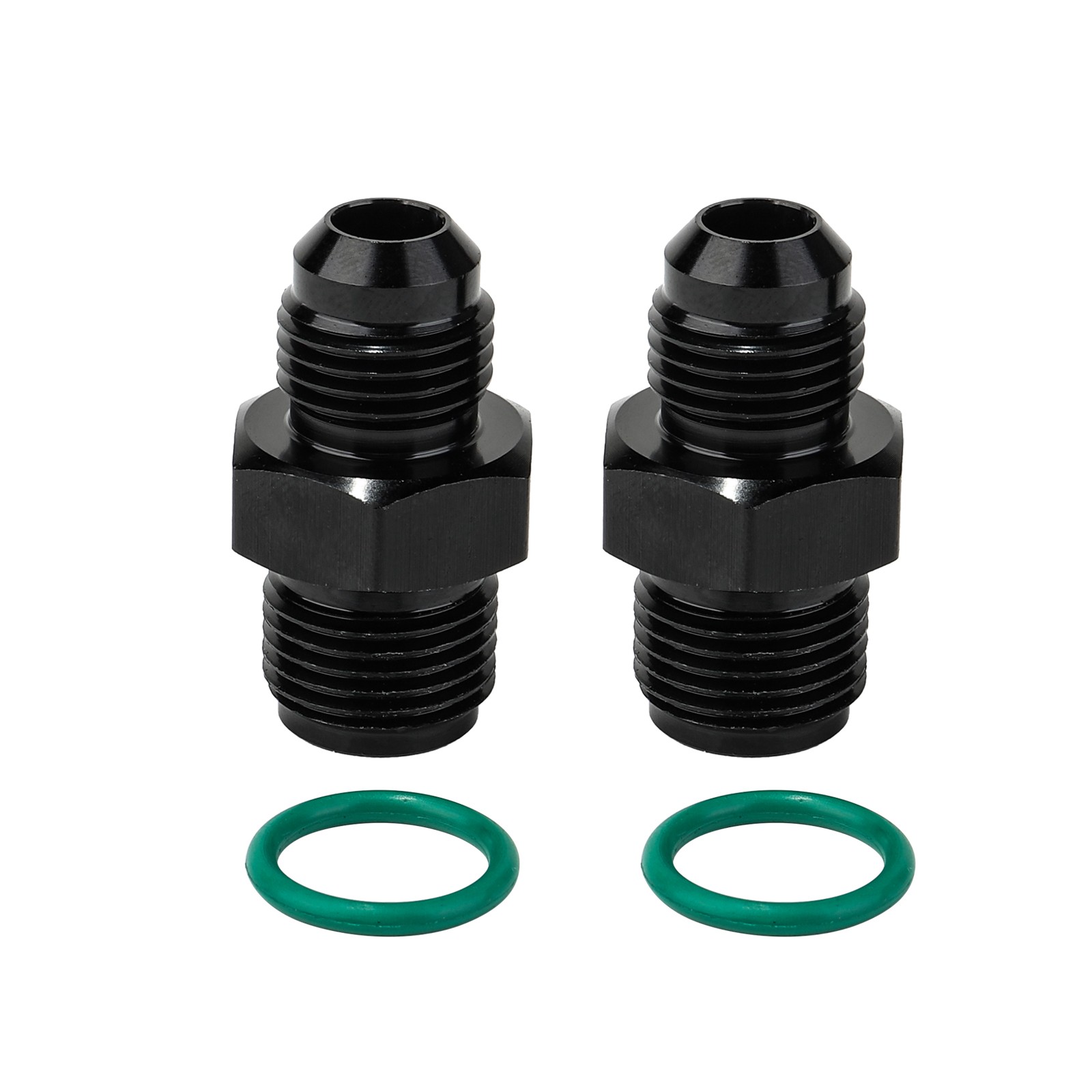 2PCS-6AN 6AN Male Flare to 5/8\