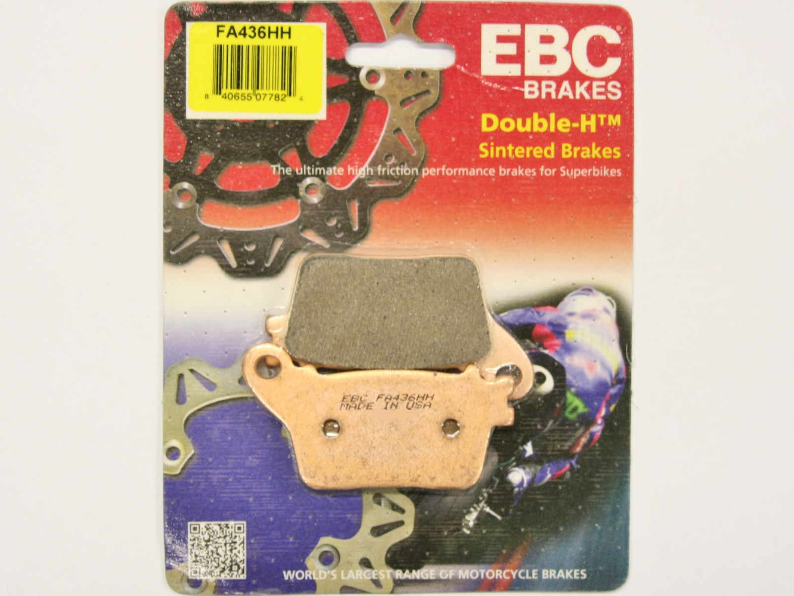 EBC HH Rear Brake Pads 06 07 08 09 10 11 12 13 14 15 16 CBR1000RR 1000RR FA436HH