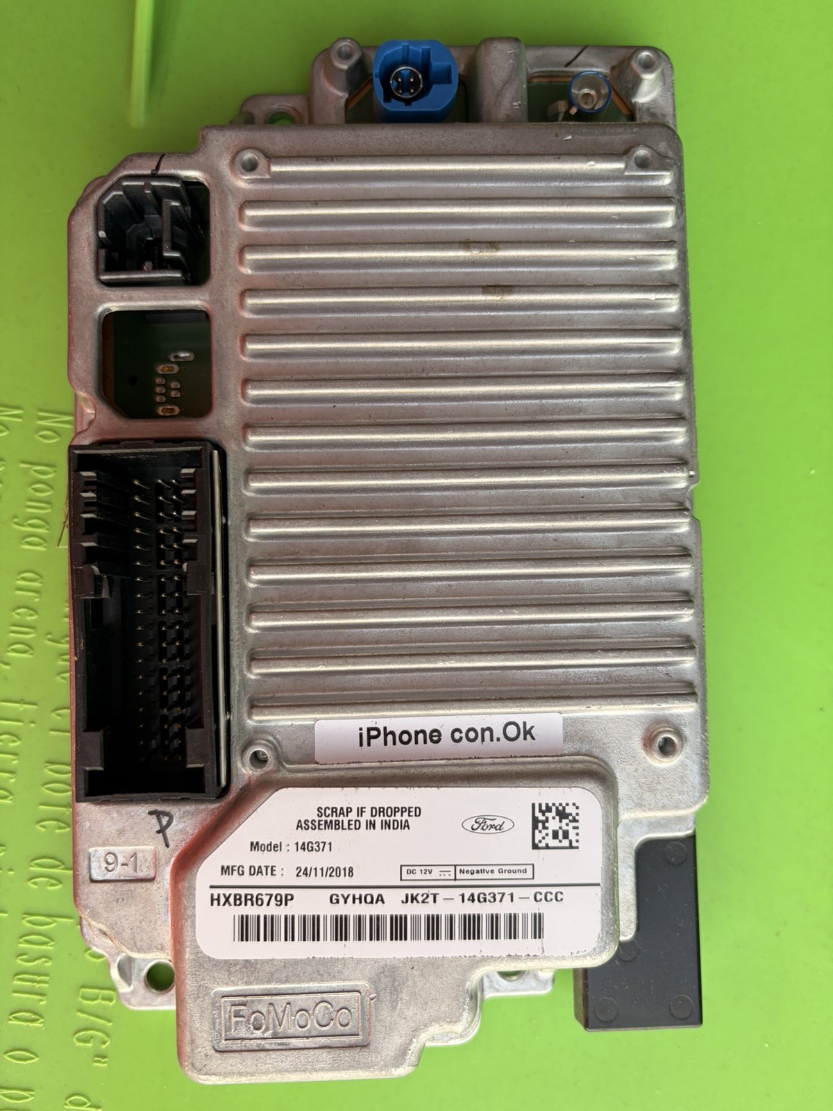 2018 Ford EcoSport SYNC 3 Navigation APIM Module OEM FA170BCARHS