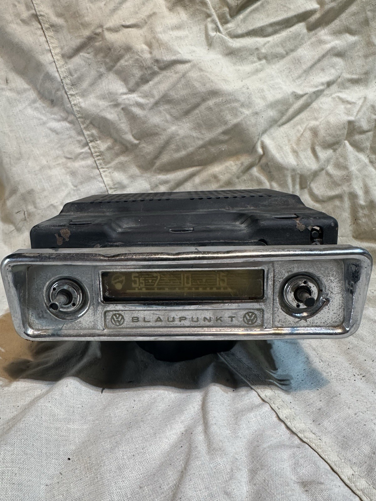 Blaupunkt 1950-1960s Tube Radio for VW Beetle. Untested Sold As-Is
