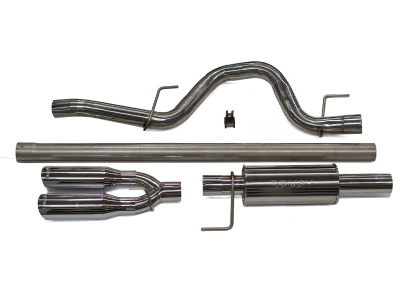 ROUSH 2011-2014 Exhaust Kit, Enhanced Sound, 3.5/5.0 F-150/6.2L Raptor F-150