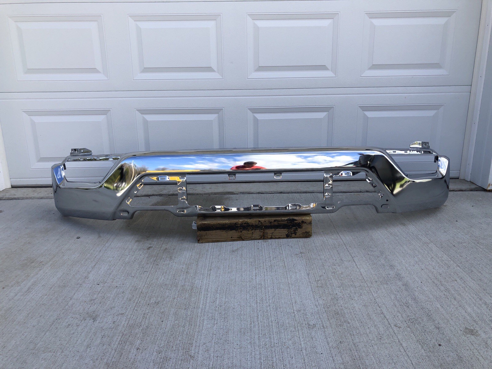 2021-2023 Ford F150 Front Chrome Bumper without Sensor Holes OEM