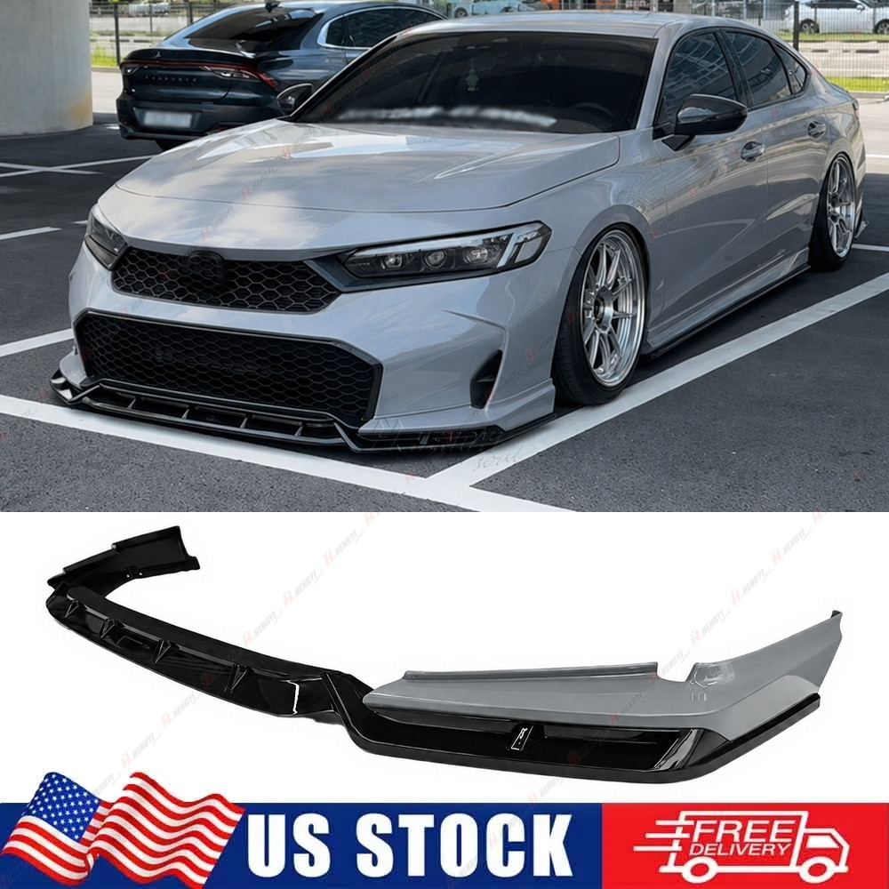 Yofer Urban Gray Pearl For Honda Civic 2025-26 Front Bumper Lip Spoiler Splitter