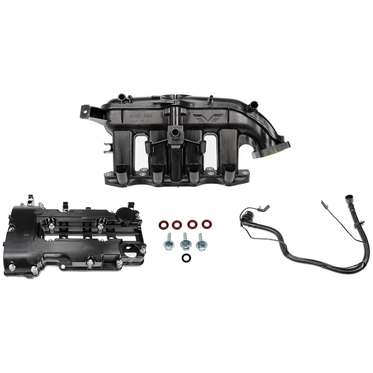 Dorman 615-380KIT Intake Manifold & Valve Cover Complete Kit Select Buick/Chevy