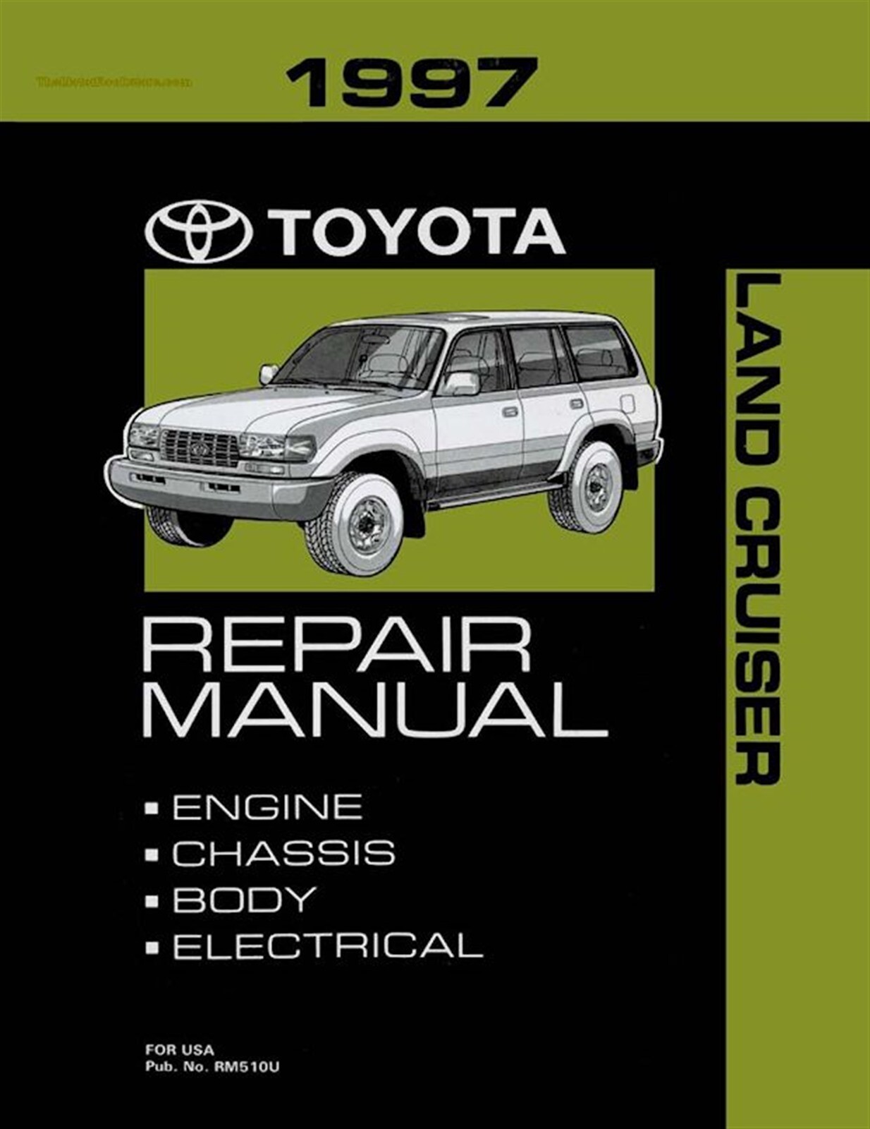 1997 Toyota Land Cruiser OEM Repair Manual