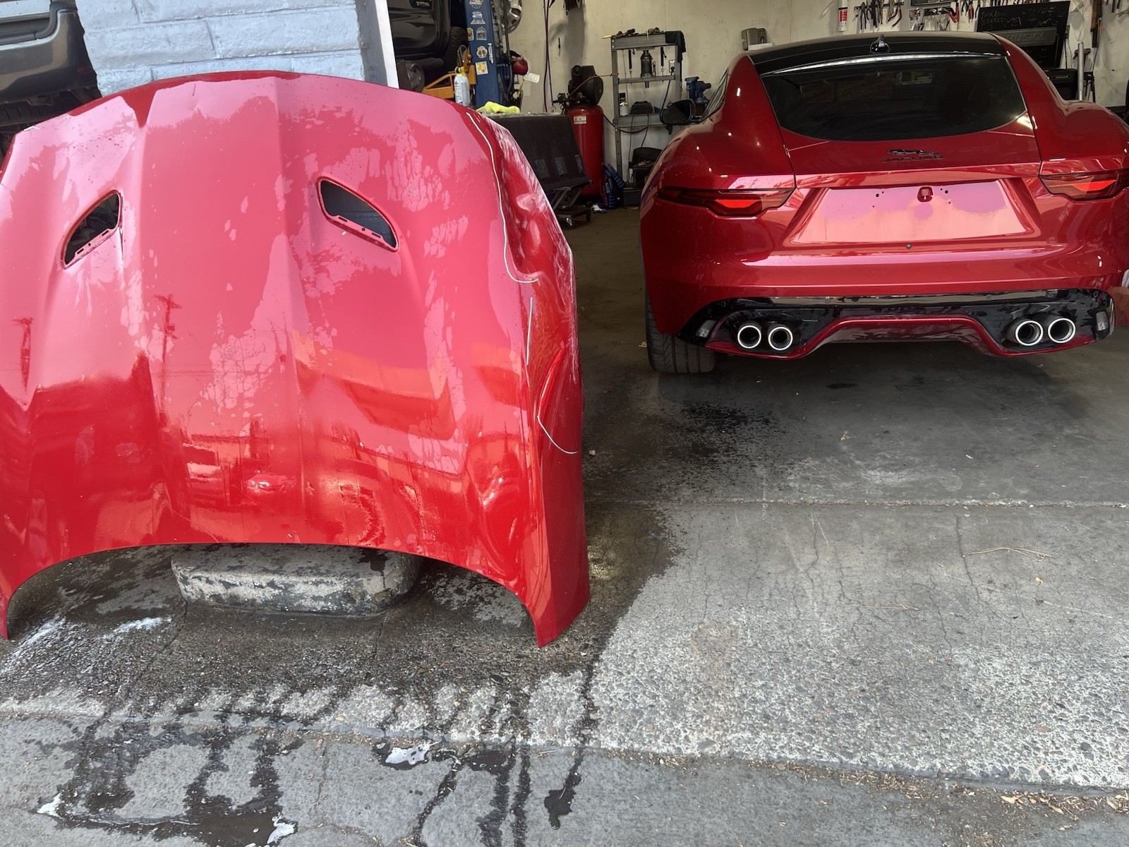 2021 2022 2023 2024 2025 JAGUAR F-TYPE Hood Bonnet Shell Panel OEM #H012
