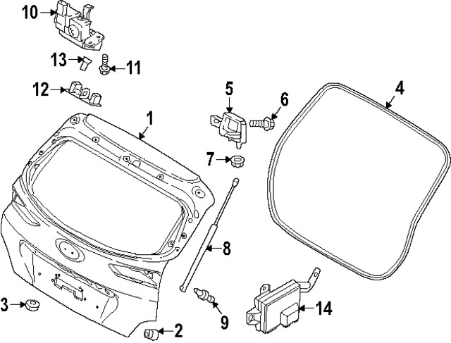 Genuine Hyundai Latch 81800-BE000