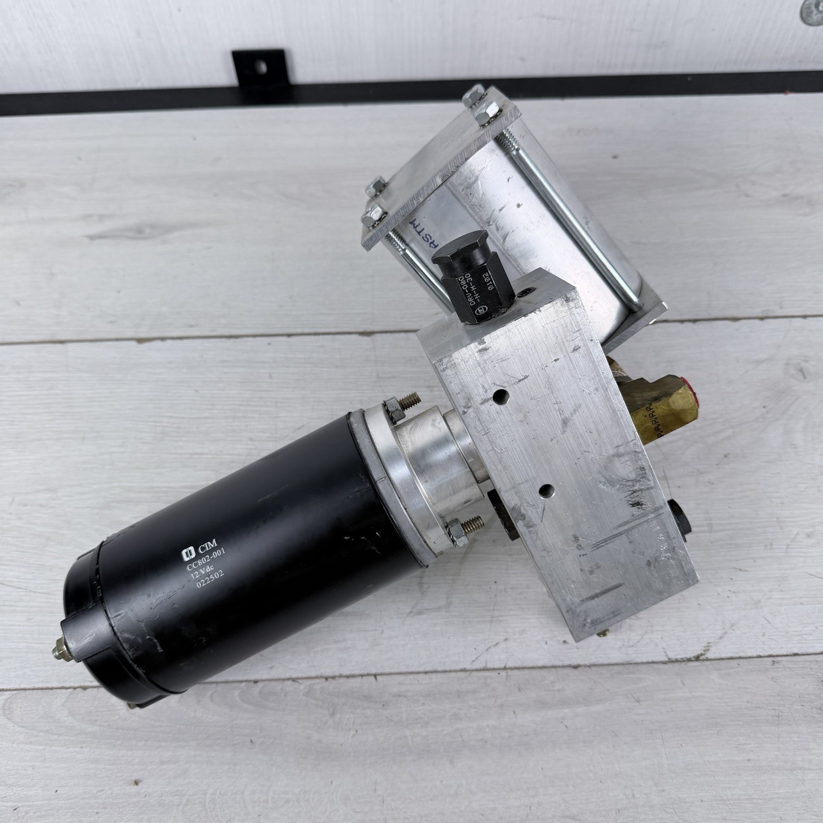 CIM CC802-001 12V RV Hydraulic Pump Motor Actuator Assembly RJ20 A31