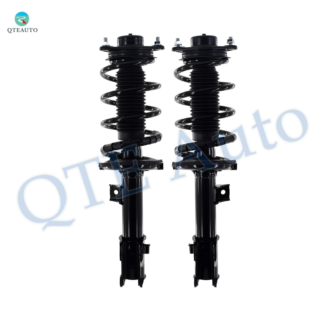 Pair 2 Front L-R Quick Complete Strut-Coil Spring For 2013-2018 Hyundai Santa Fe