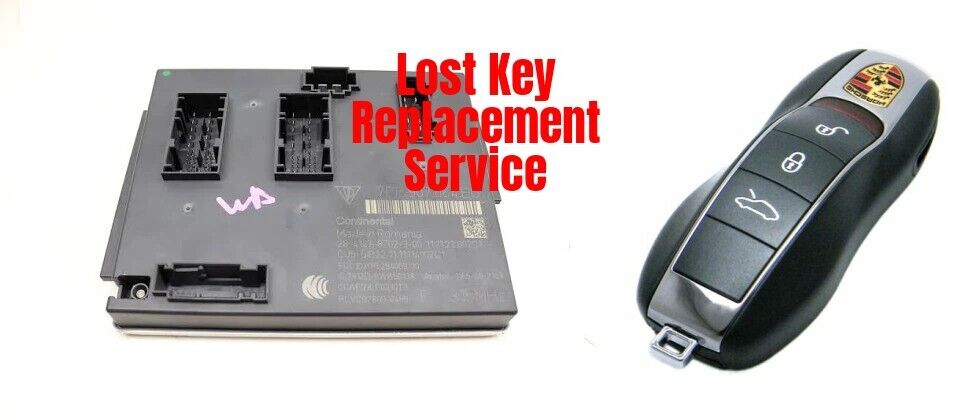 Porsche 2010 - 2018 BCM Lost Smart Key Replacement Mail In Programming Service