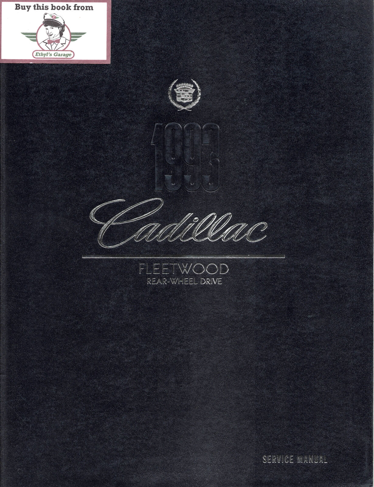 1993 Cadillac Fleetwood Factory OEM Shop Service Repair Maintenance Manual
