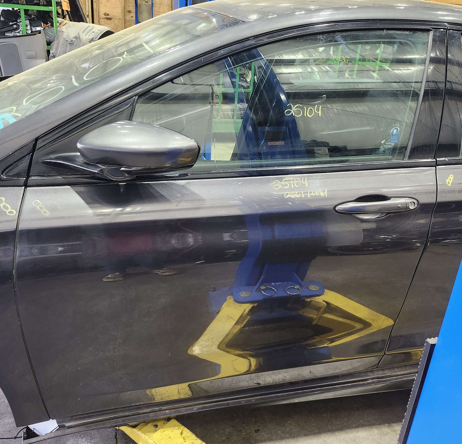 15-17 Chrylser 200 Front Door Assembly Left Driver Side Gray PAU OEM 68248177AC