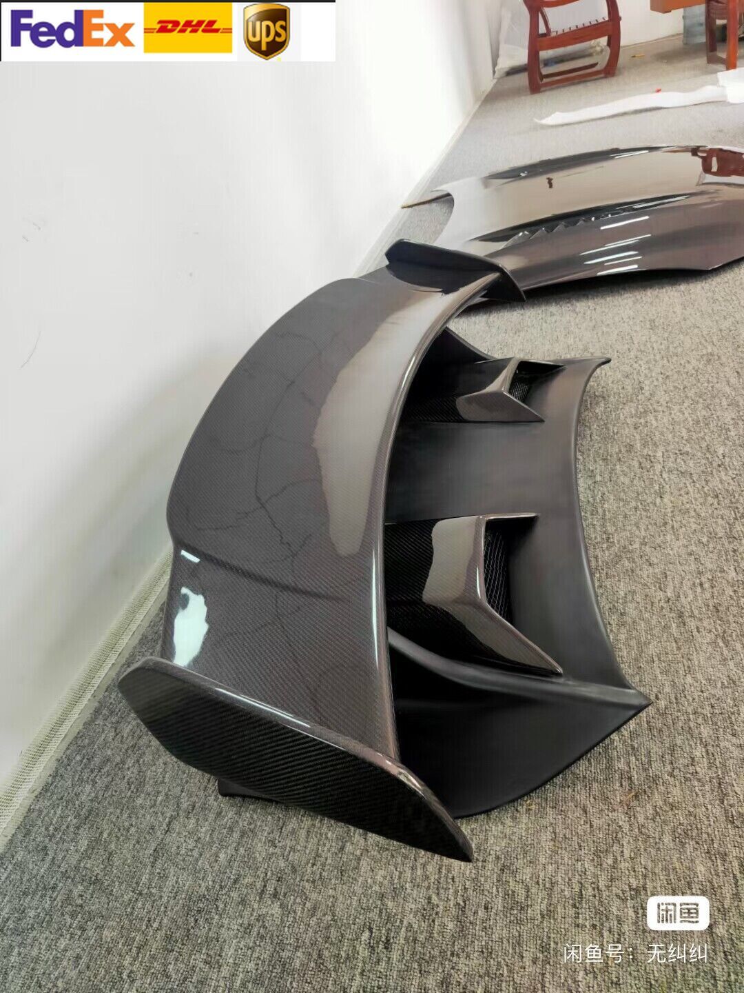 Fits Porsche Carrera 911 991 Carbon Fiber Rear Spoiler Wing GT2RS Style Body kit