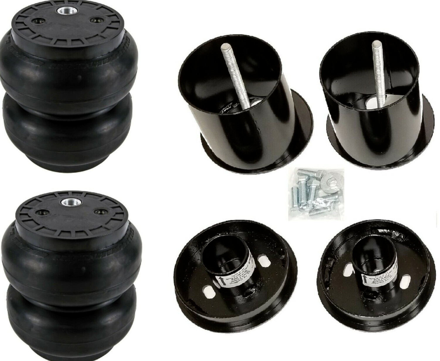 airmaxxx Front Air Ride Brackets w/SS7 Slam Bags Fits 1965-70 Cadillac