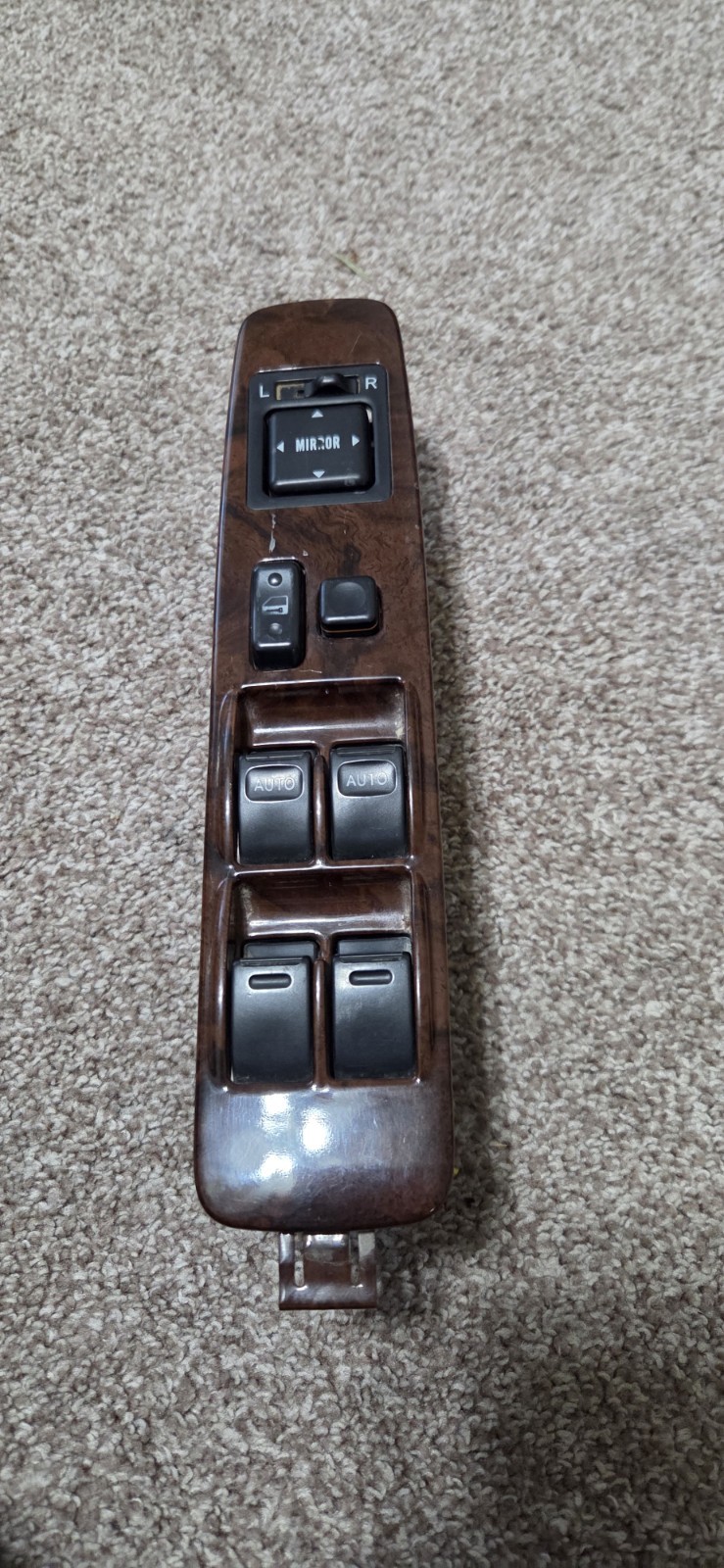 For 1996-2002 TOYOTA 4RUNNER DRIVER LEFT MASTER POWER WINDOW SWITCH Wood grain For 1996-2002 TOYOTA 4RUNNER DRIVER LEFT MASTER POWER WINDOW SWITCH Wood grain