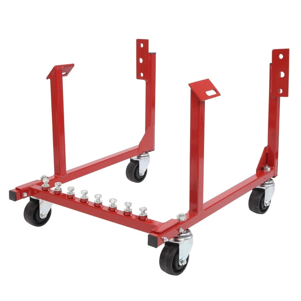 Hot Sale 1000lb Auto Engine Cradle Stand for Chevrolet Chevy V8 Red Hot Sale 1000lb Auto Engine Cradle Stand for Chevrolet Chevy V8 Red