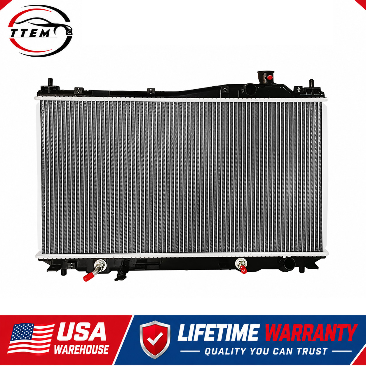 Radiator 2354 Fits For 2001-2005 Honda Civic 1.7L Sedan & Coupe Aluminum Core