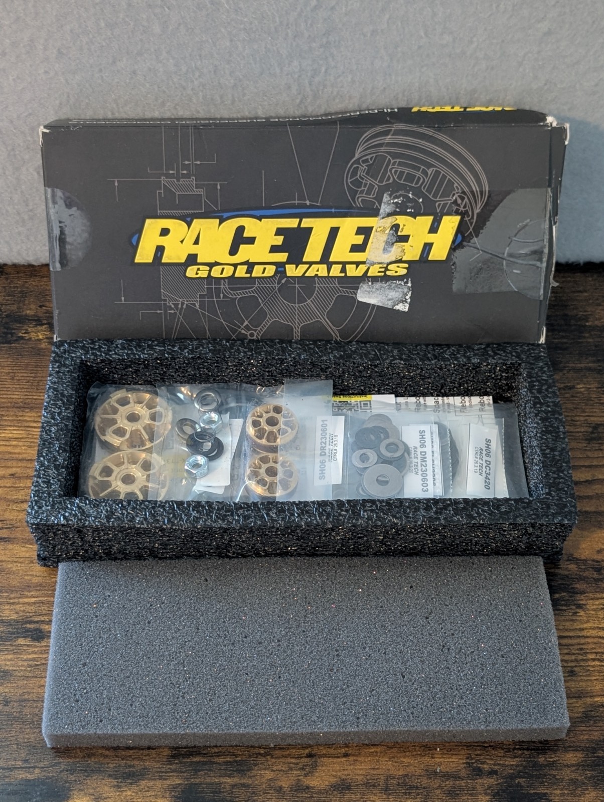 Race Tech Gold Valve Fork Kit Combo Type 1 #FMGV 352402C for Honda CRF450R 2011