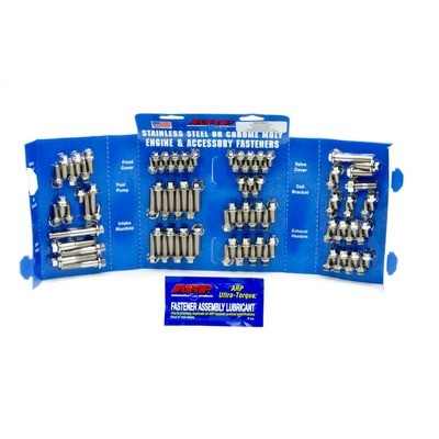 ARP 535-9601, Engine and Accessory Fastener Kit Hex Head Stainless for BBC
