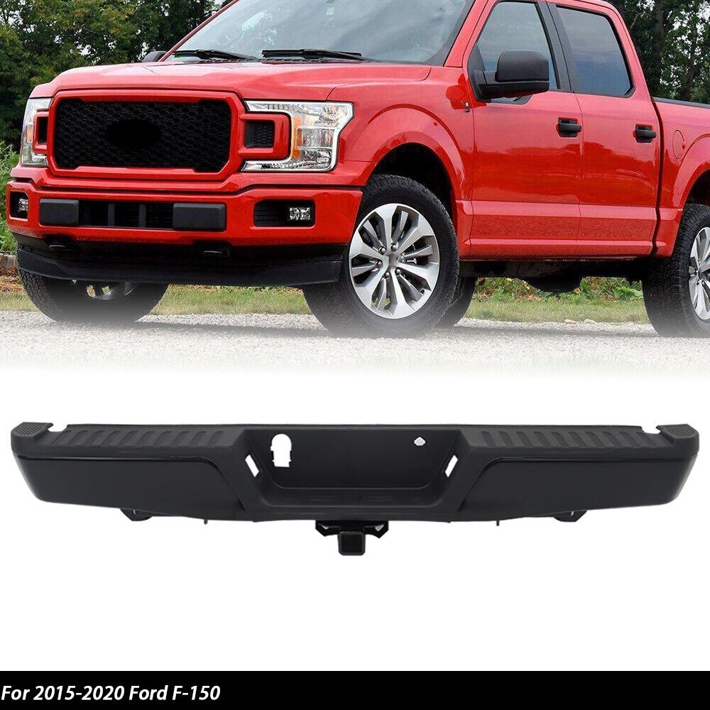 For 2015-2020 Ford F-150 w/ Max Tow Steel Rear Step Bumper Assembly New