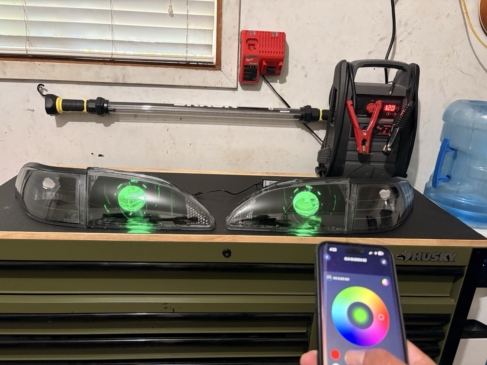 94-98 Ford Mustang RGB Retrofit Headlights