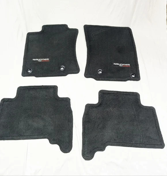 Toyota 4rRunner TRD Offroad Carpet Floor Matts OEM Front & Rear 2019-2023