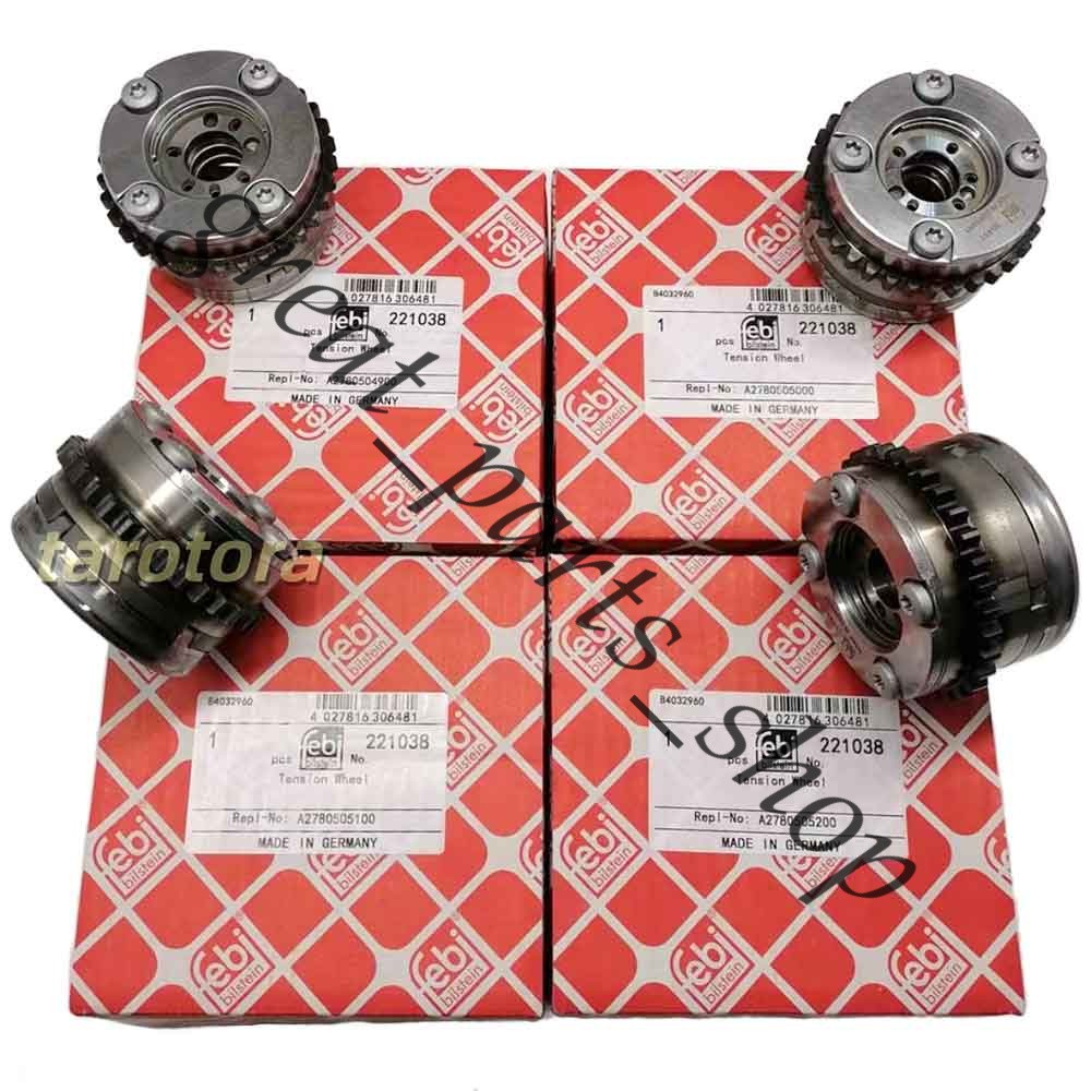 4X febi Camshaft Adjuster Mercedes 2780504900 2780505000 2780505100 2780505200