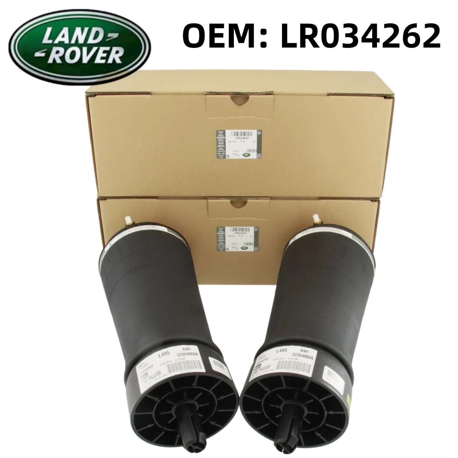 OEM LR034262 Air Spring for Land Rover Range Rover L405 Discovery L462 