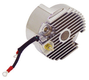 12V CHROME GENERATOR END REGULATOR HARLEY SPORTSTER XL XLH 900 1000 1965-1981