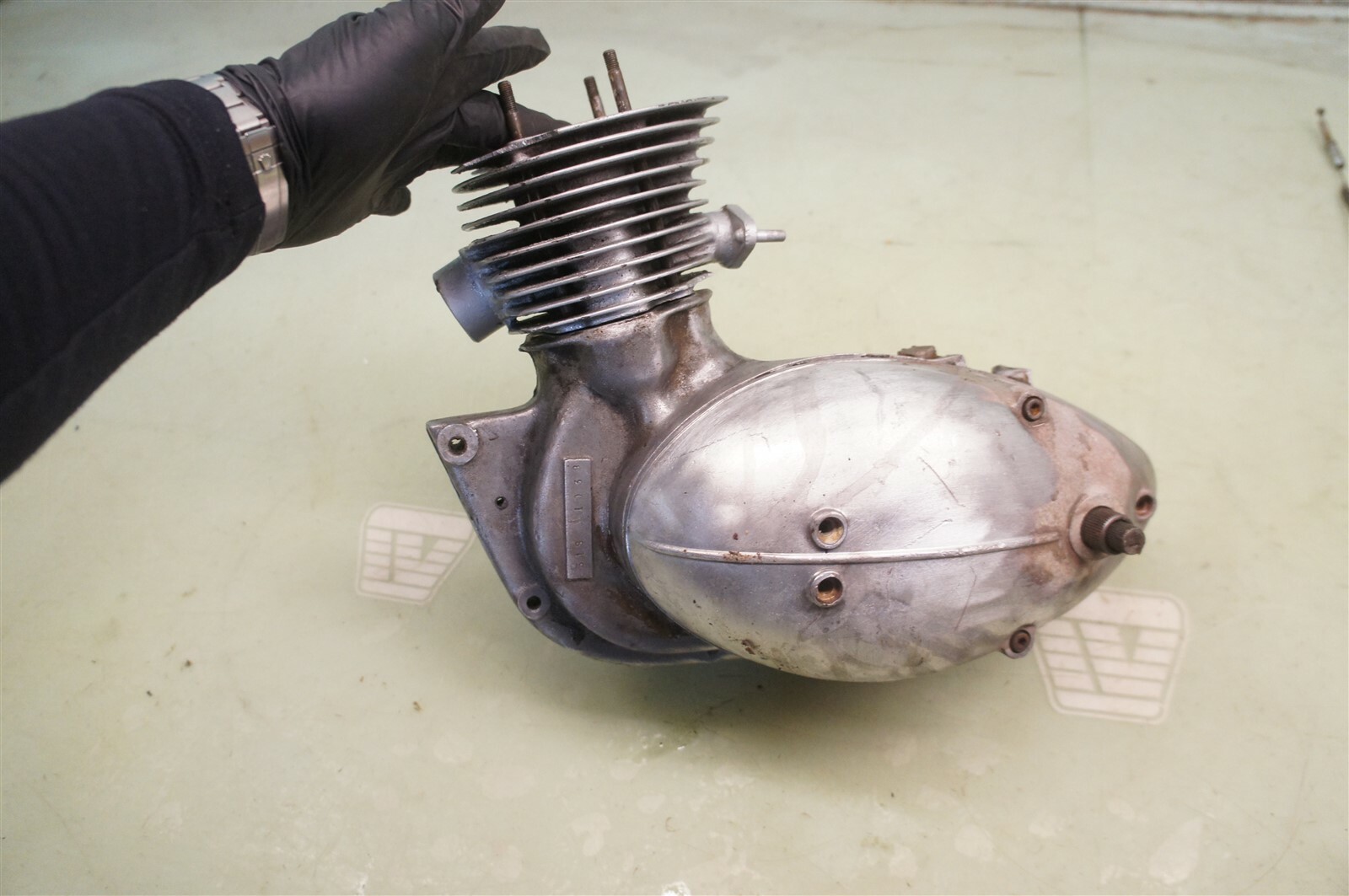 Harley Scat Hummer ST125 125 ST165 165 175 1951 Engine Cases *2537