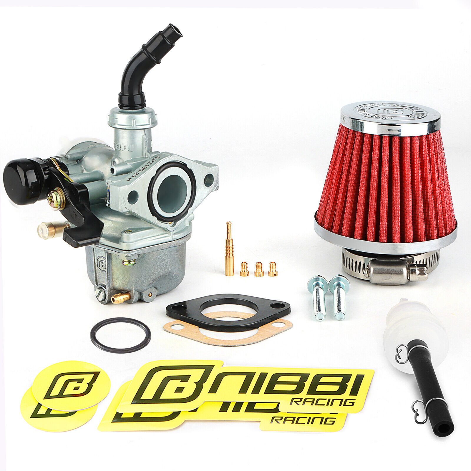NIBBI PZ19 Carburetor 50 70 90cc 100cc 110cc 125cc 135cc ATV Quad Go kart TAOTAO