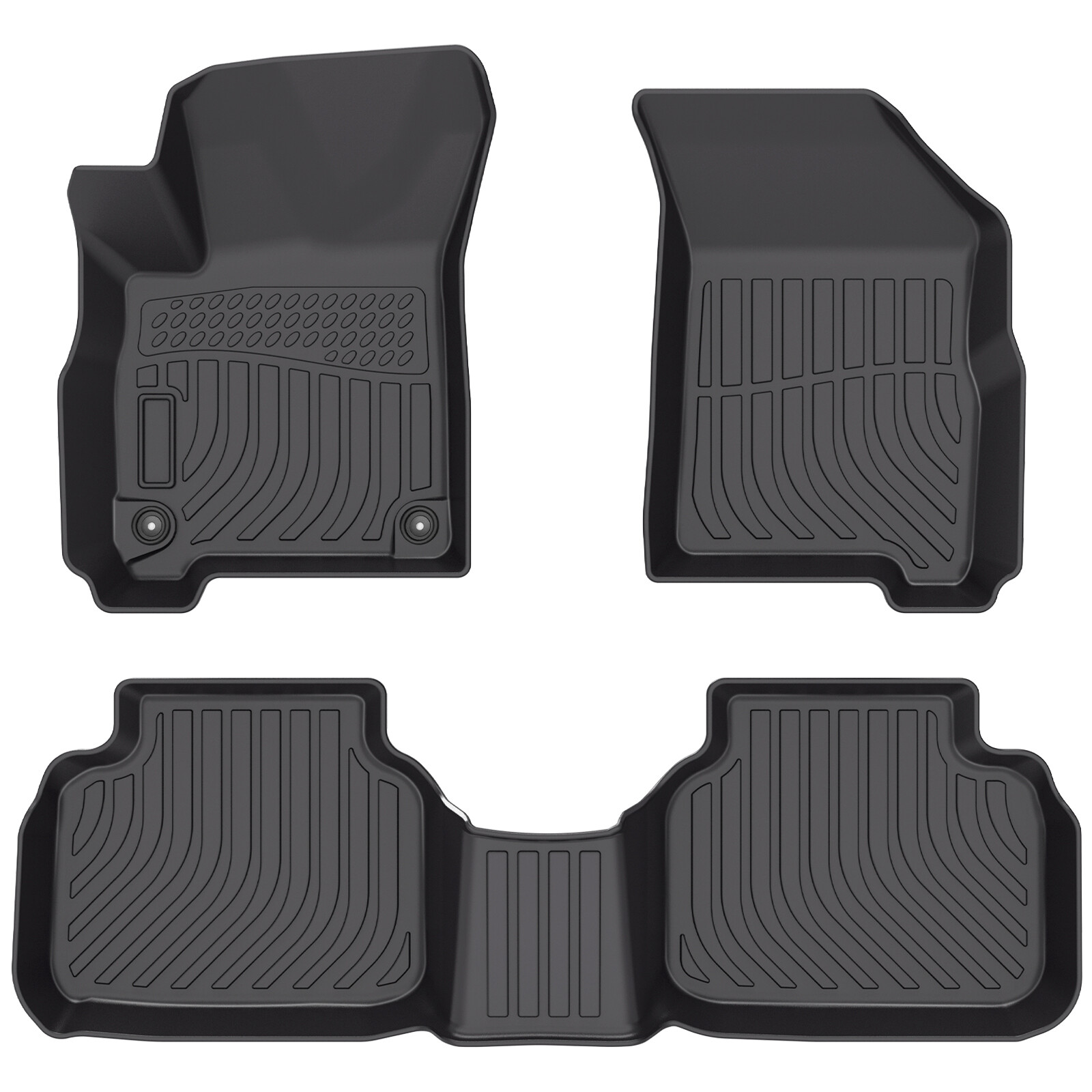 Floor Mats Liner Carpets For 2011-2020 Dodge Journey TPE Rubber All Weather