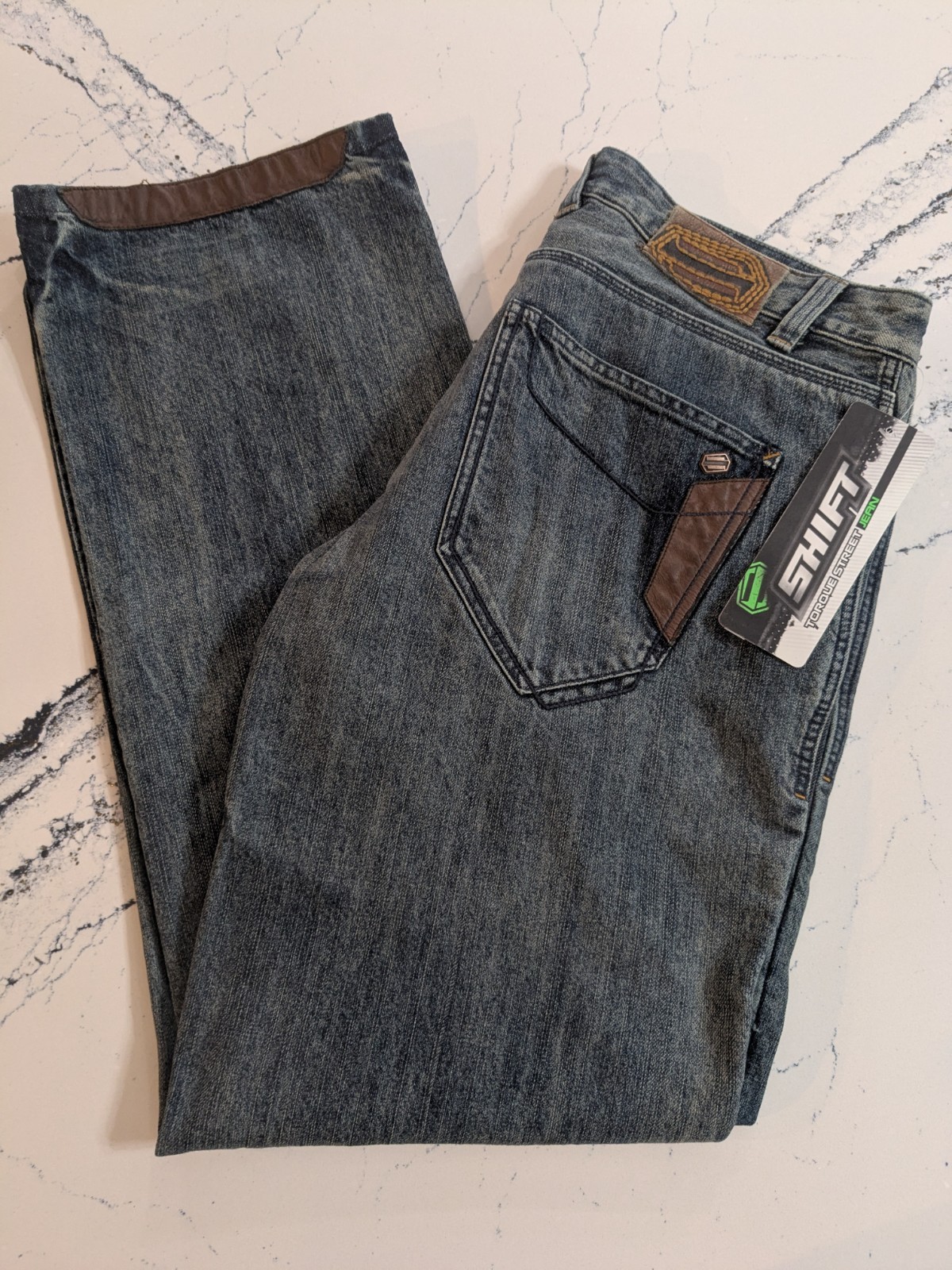 NWT Shift Torque Street Kevlar Reinforced Motorcycle Jeans 38x34 New w/ Tags NWT Shift Torque Street Kevlar Reinforced Motorcycle Jeans 38x34 New w/ Tags