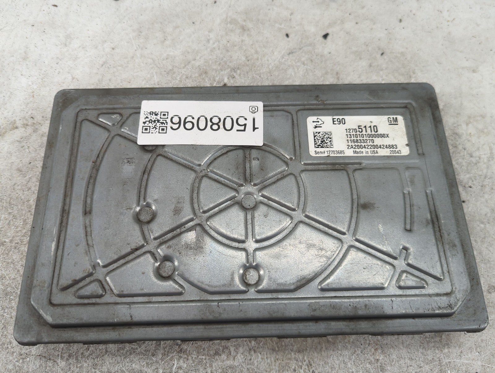 2019 Chevrolet Silverado 1500 Engine Control Computer Ecu Pcm Ecm Oem X4JL8
