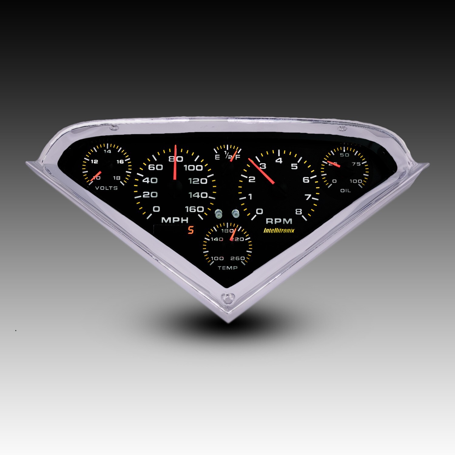 1955-1959 Chevy Truck Analog Gauge Panel Intellitronix AP6000 Made In USA