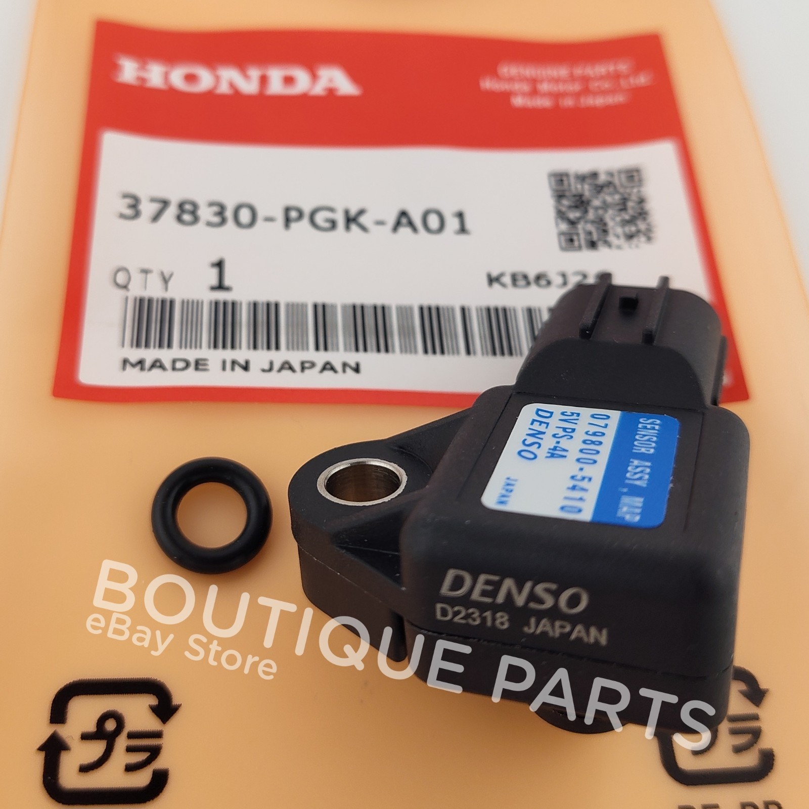 OEM Original for Honda Map Sensor DENSO 37830-PGK-A01 Civic Accord CR-V Odyssey
