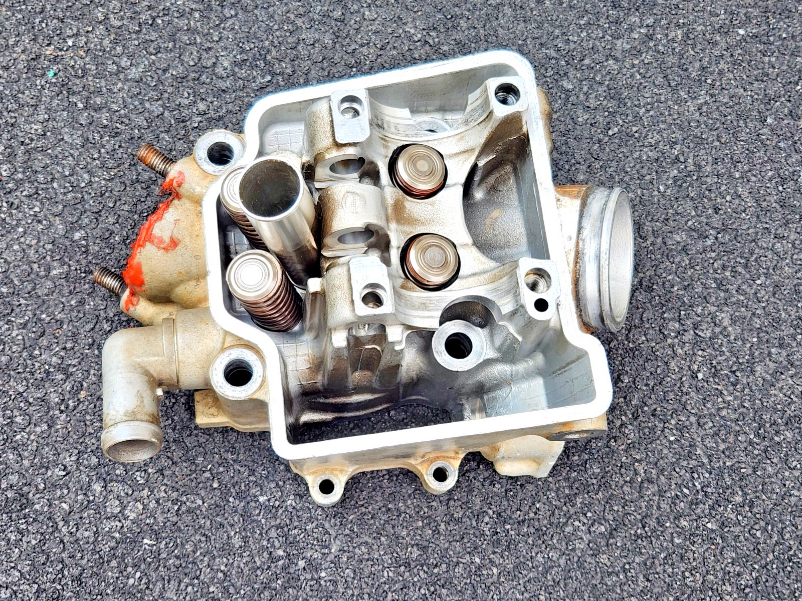 2011 10-13 HONDA CRF250 CRF 250 CRF250R Cylinder Head Top End Valves 250 R
