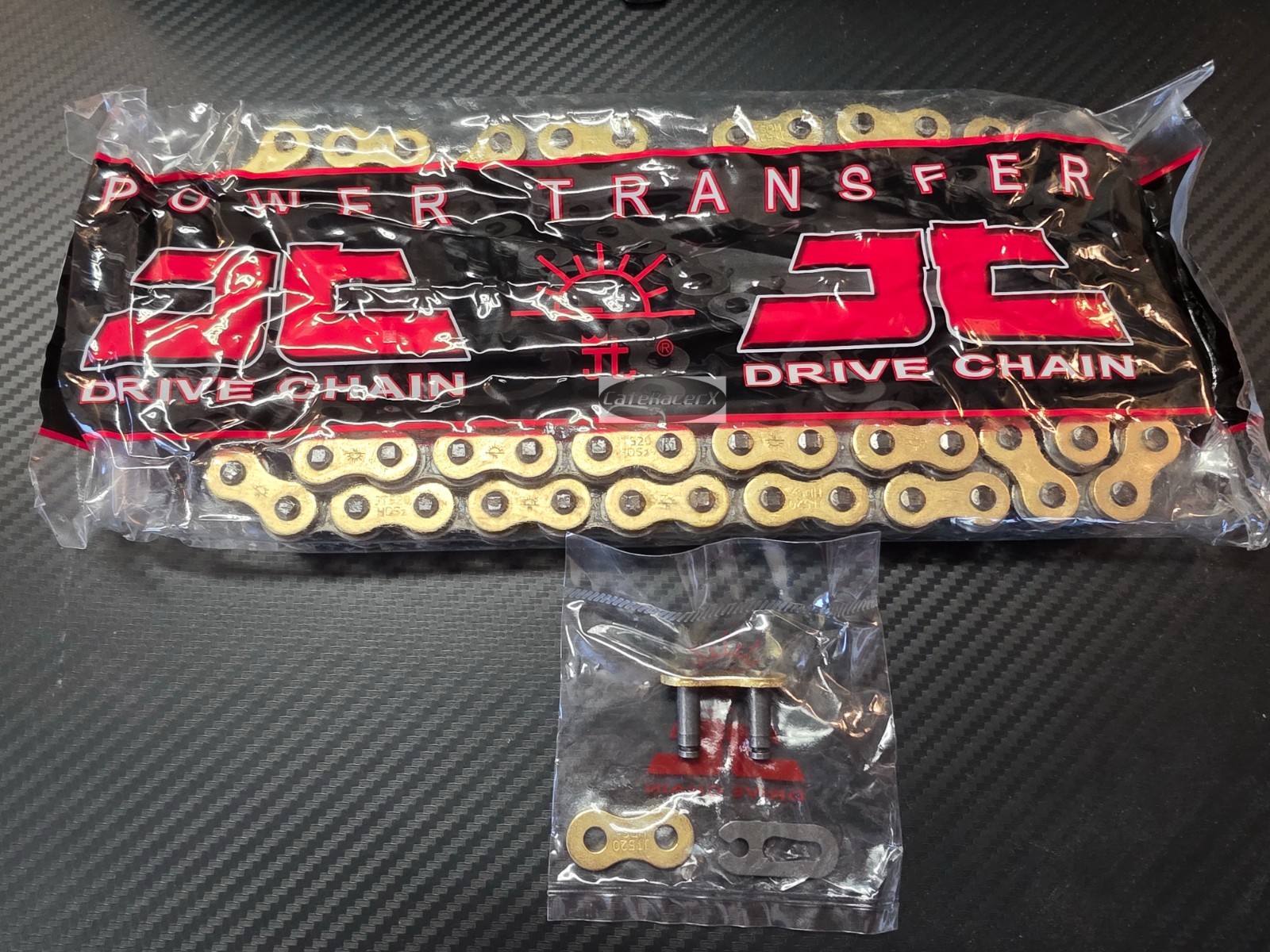 JT Chain 520-120 GOLD Super Heavy Duty NON-Oring JT 520HDS2 High Performance
