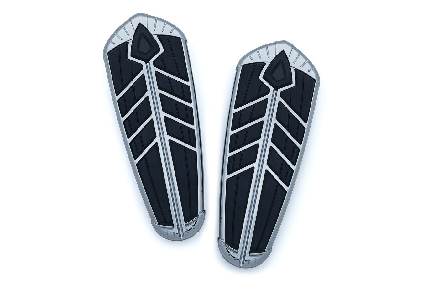 Kuryakyn 5650 Motorcycle Foot Control Component: Spear Driver Floorboard