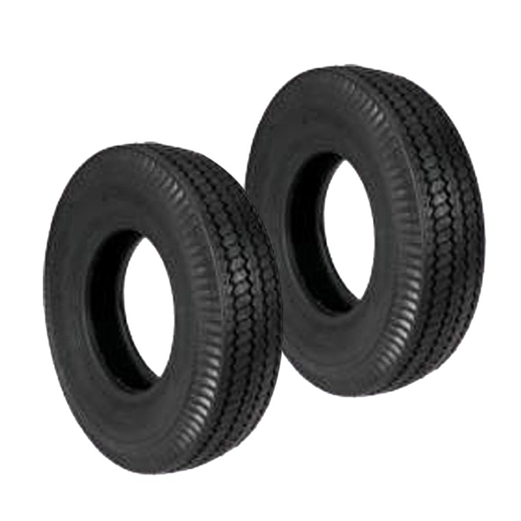 Set Of (2) Tires Sawtooth 410X6 (4.10X6) 4Ply Carlisle (2) 8917